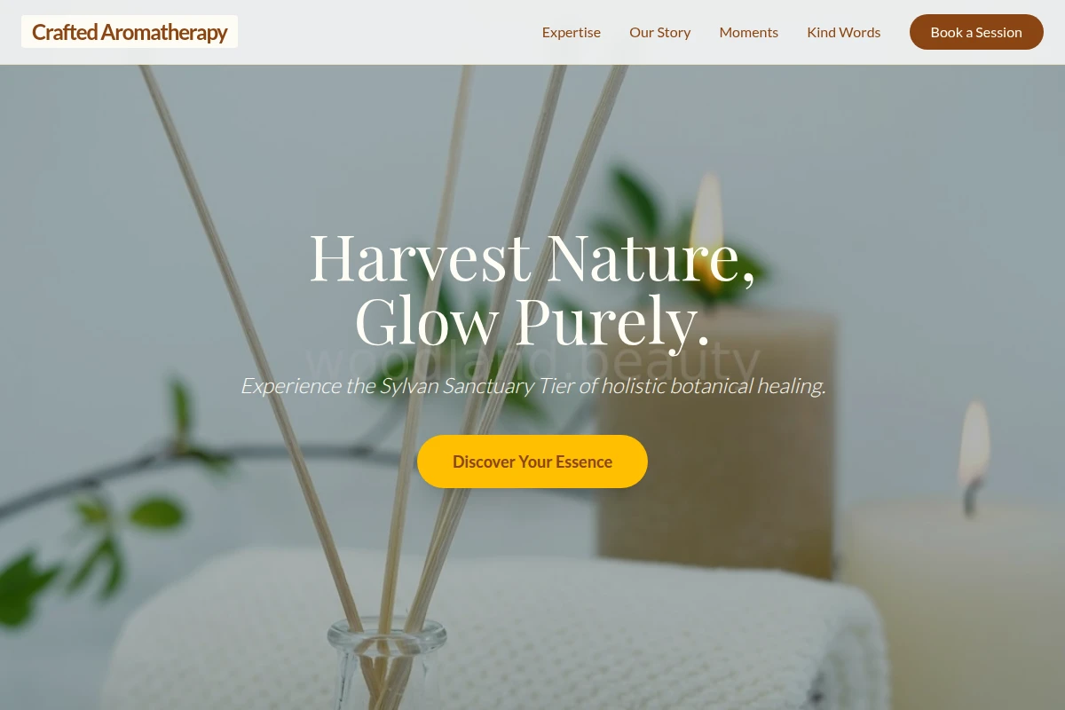 Crafted Aromatherapy Wellness Parlor
