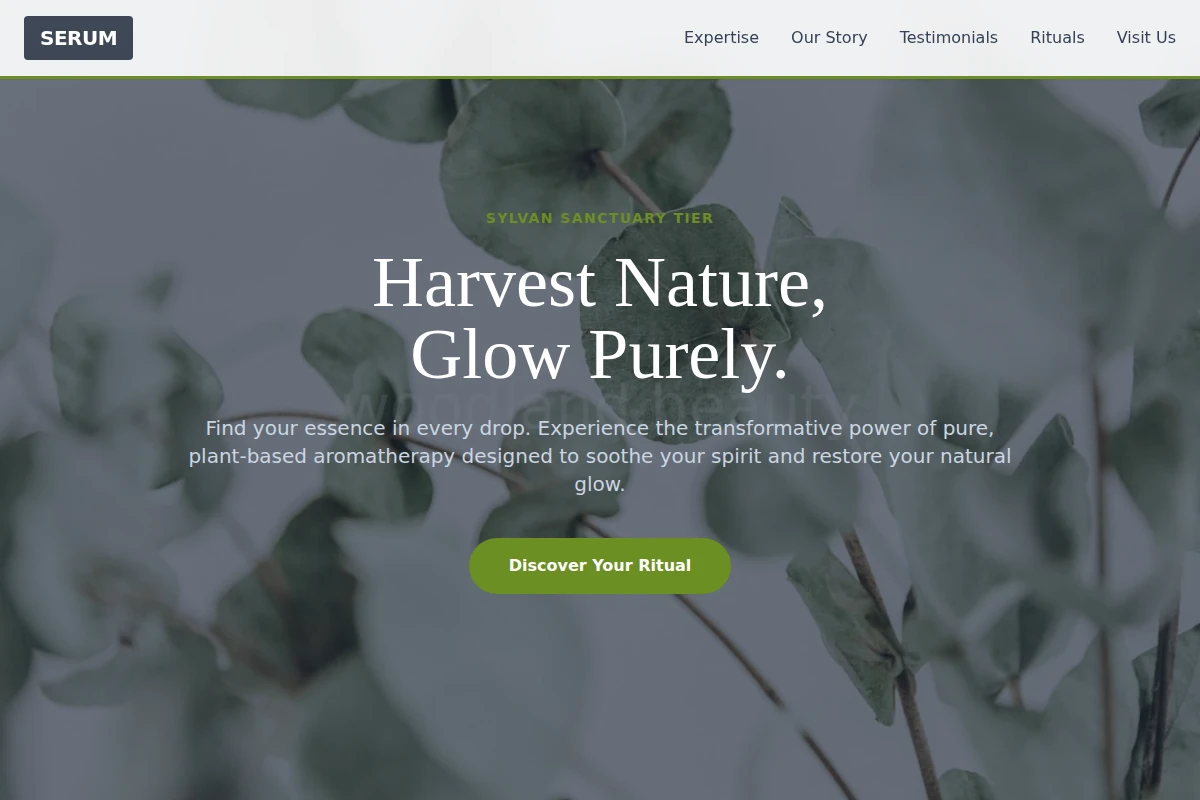 Serum Aromatherapy Wellness Parlor
