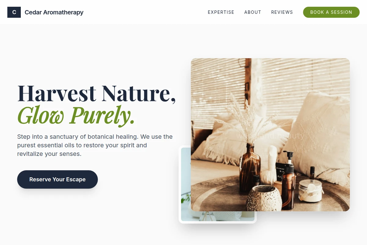Cedar Aromatherapy Wellness Parlor