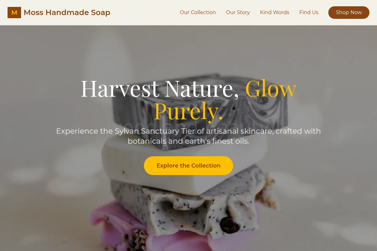 Moss Handmade Soap