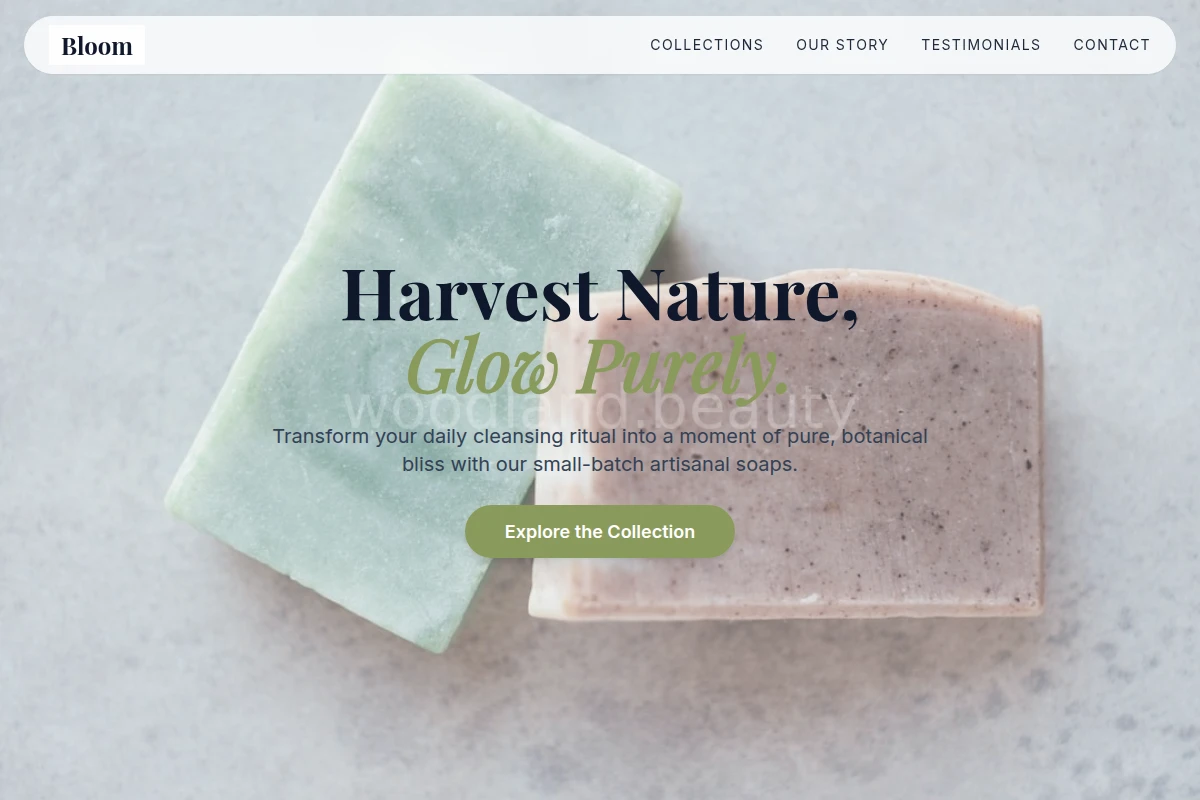 Bloom Handmade Soap