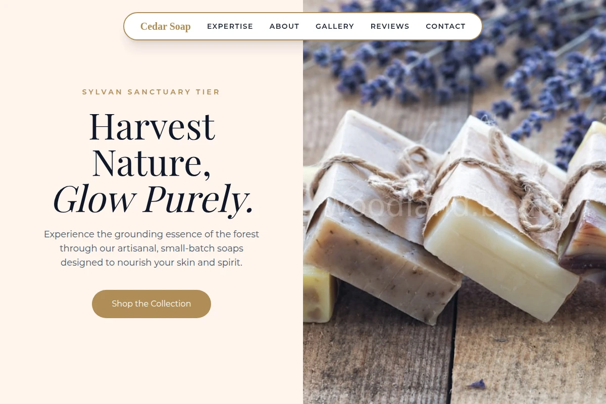 Cedar Handmade Soap