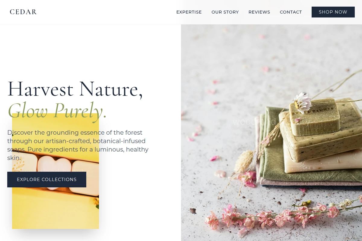 Cedar Handmade Soap