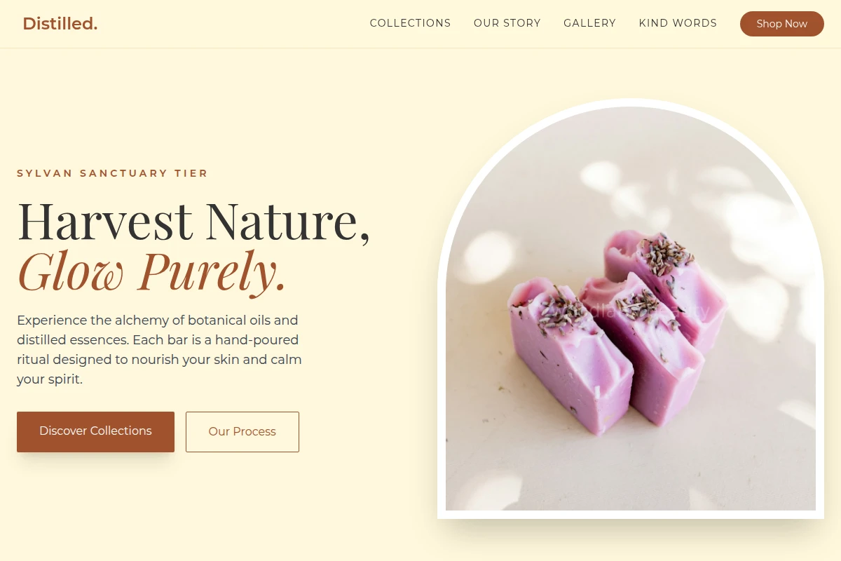 Distilled Handmade Soap